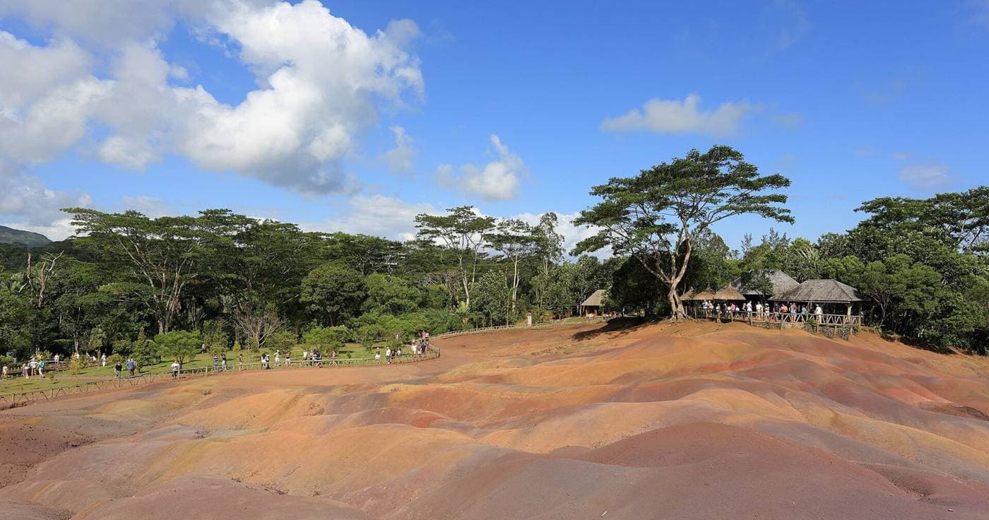 Chamarel Seven Coloured Earth, Mauritius