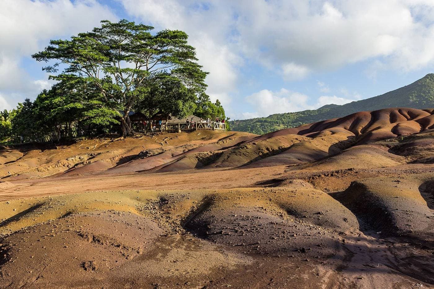 Chamarel Seven Coloured Earth, Mauritius